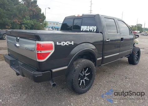 2013 Ford F-150 Platinum from USA, damaged, VIN 1FTFW1ET8DFC32981